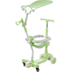 Самокат детский Ricos T-Rex JSCML603B (белый/зеленый)