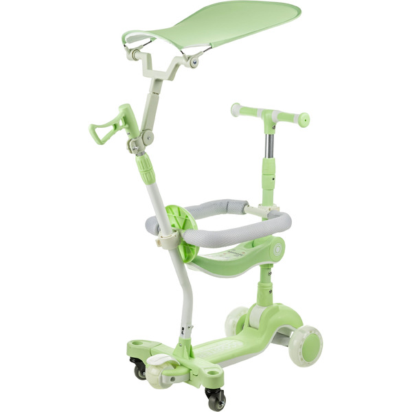 Самокат детский Ricos T-Rex JSCML603B (белый/зеленый)