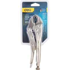 Клещи зажимные Deli EDL2001-7