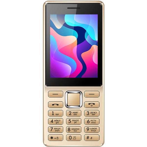 Телефон GSM STRIKE F30 (золотистый)