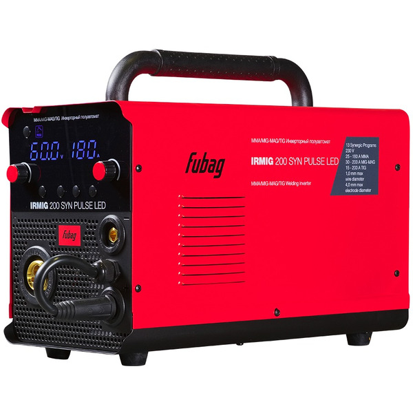Сварочный инвертор Fubag IRMIG 200 Syn Pulse LED 646405