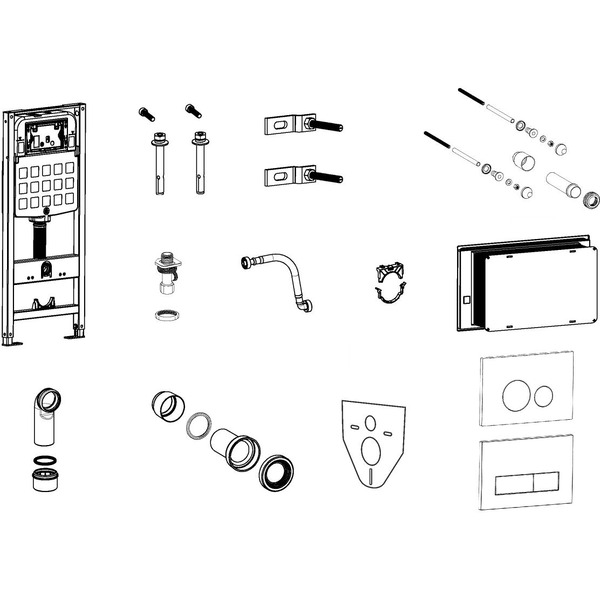 Инсталляция для унитаза AV Engineering AVW31-313