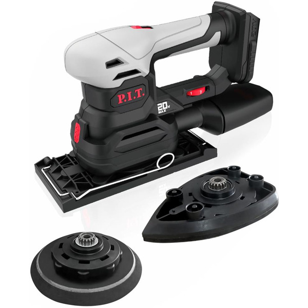 Виброшлифмашина P.I.T. PSP20H-187A (без АКБ и ЗУ)