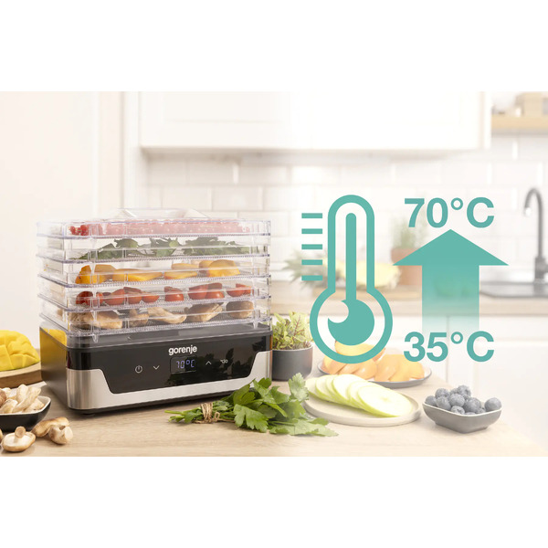 Сушилка для овощей и фруктов GORENJE FDK400DE