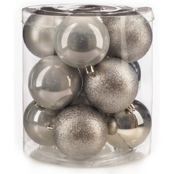 Набор новогодних шаров Ausini VT25-04005-2