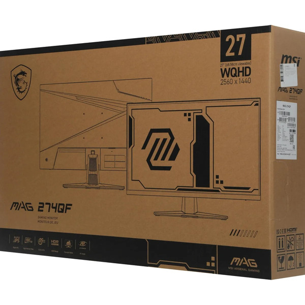 Игровой монитор MSI MAG 274QF