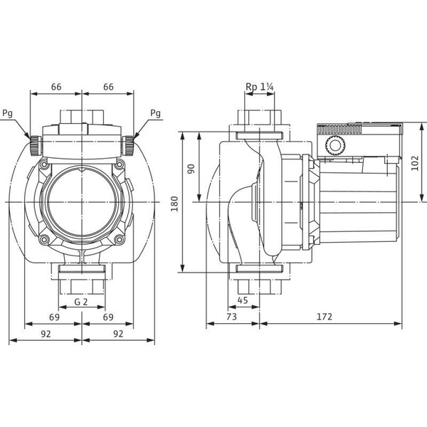 Насос WILO TOP-S30/10 EM PN6/10 (2066132)