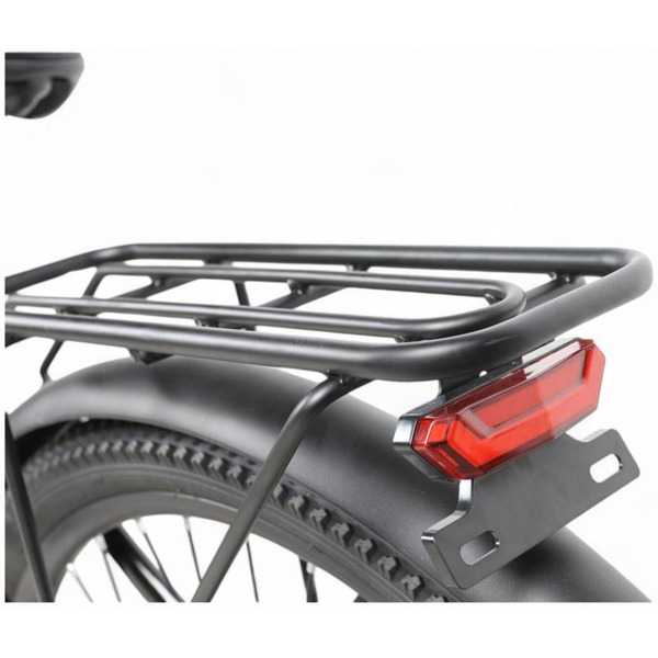 Электровелосипед SameBike SB-GT500 (чёрно-серебристый)