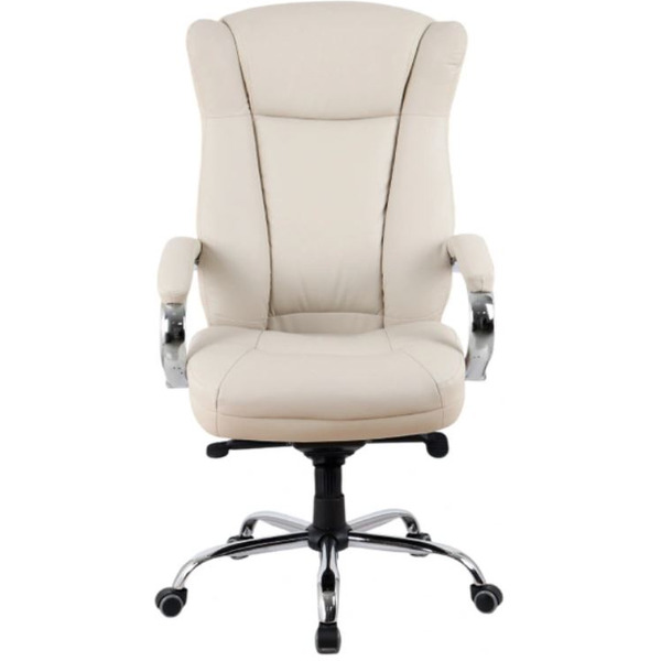 Офисное кресло King Style SHL-7-1 Hildi PU Chrome (кремовый)