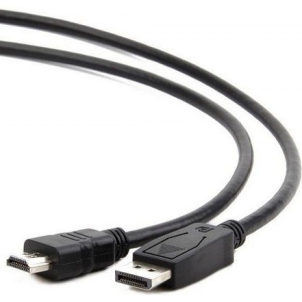 Кабель CABLEXPERT CC-DP-HDMI-6, 1.8м, 20M/19M, черный