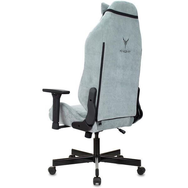 Кресло игровое Knight N1 Fabric Light-28 (1626368) серо-голубой