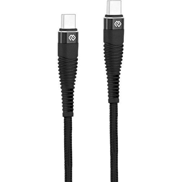 Кабель Digma DG-USBС-C-2M-100W (2м, черный)