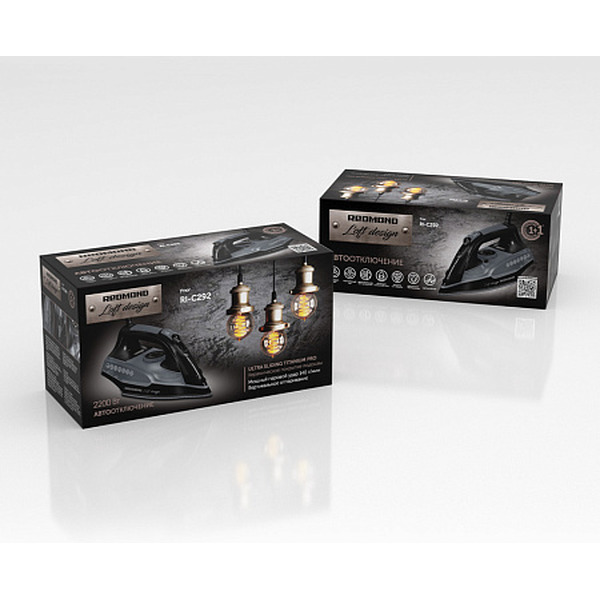 Утюг РЕДМОНД RI-C292 (черный)