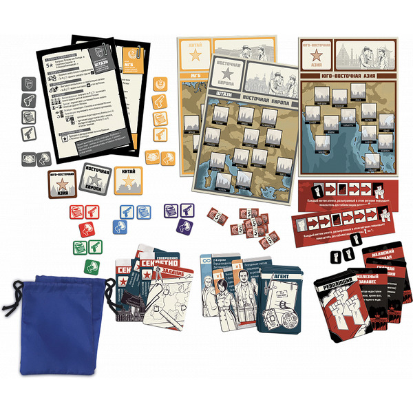 Настольная игра Звезда Агенты Щит и Меч. Большая игра 8989