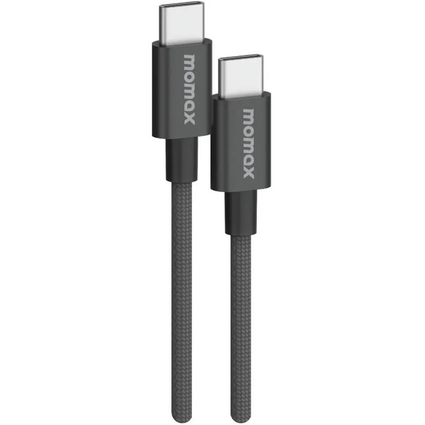 Кабель Momax Elite DC30D USB 3.2 Gen2 Type-C - USB 3.2 Gen2 Type-C (1.5 м, черный)