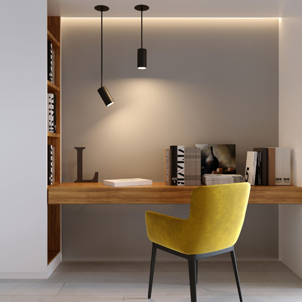 Потолочный светильник Elektrostandard Drop 8W 50222 LED (черный)