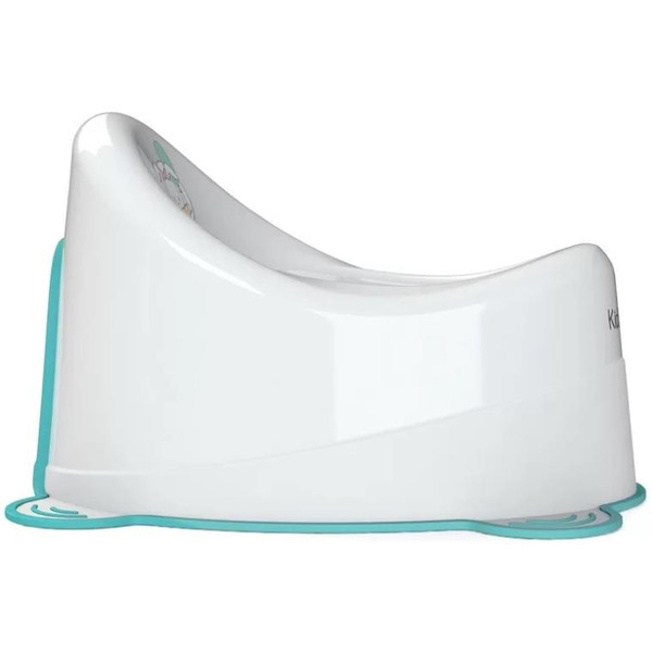 Детский горшок Kidwick Улитка KW040101 (белый/бирюзовый)