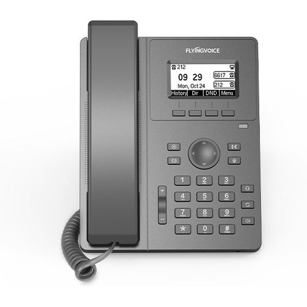 Телефон IP Flyingvoice P10W серый