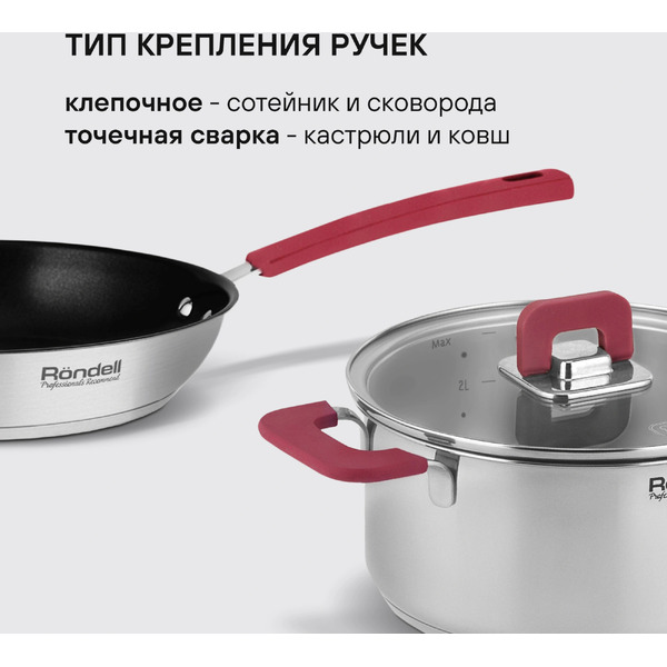 Набор посуды Rondell Savvy RDS-1662
