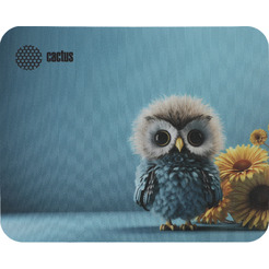 Коврик для мыши Cactus Owl Blue CS-MPC-P07XS
