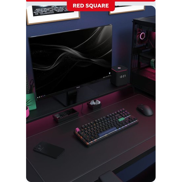 Клавиатура Red Square Alumix TKL Simple RSQ-20049 (черный, g3ms Amber)
