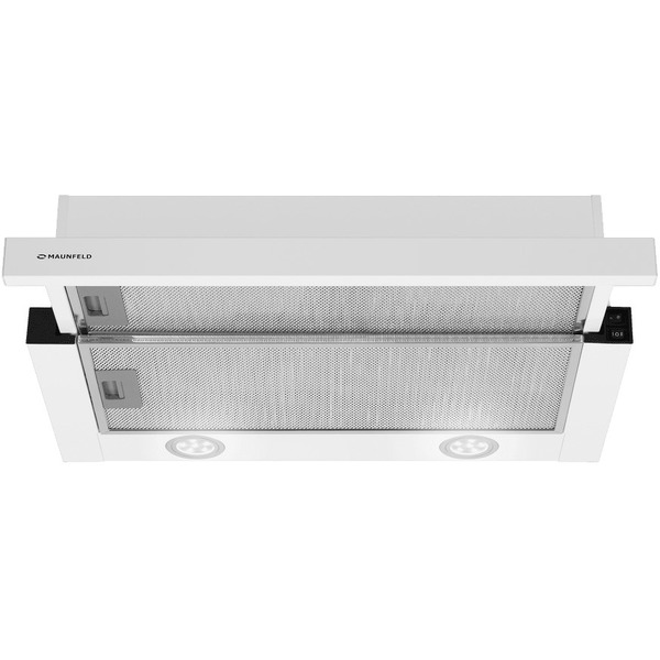 Кухонная вытяжка MAUNFELD VS Light (Glass) 60 (белое стекло)