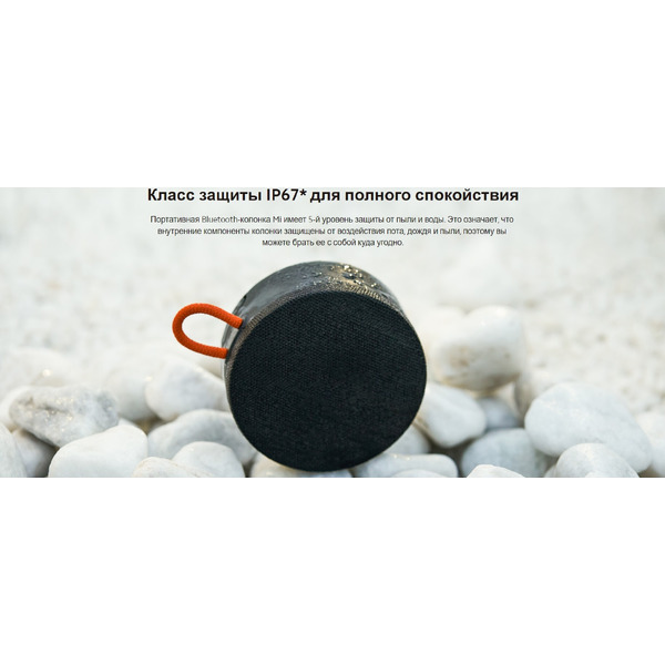 Портативная колонка Xiaomi Mi Portable Bluetooth Speaker (Grey)