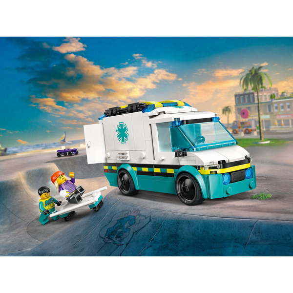 Конструктор LEGO City Скорая помощь 60451