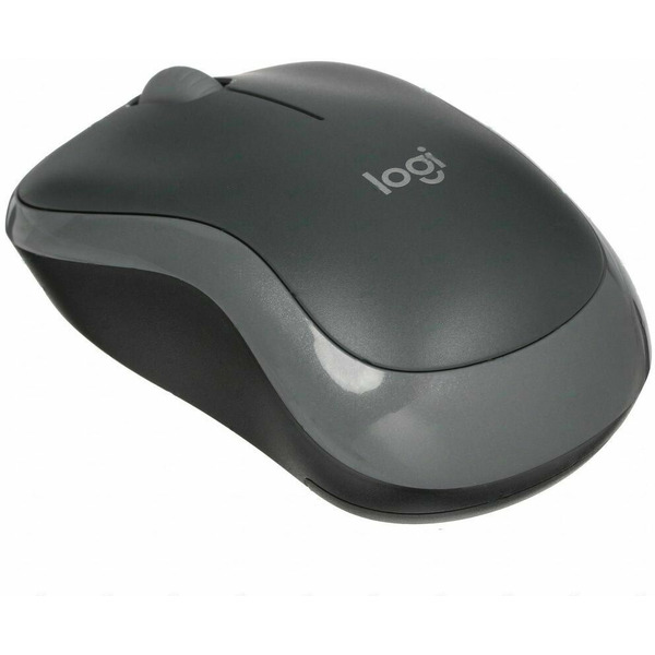 Мышь Logitech M186 (черный/серый)