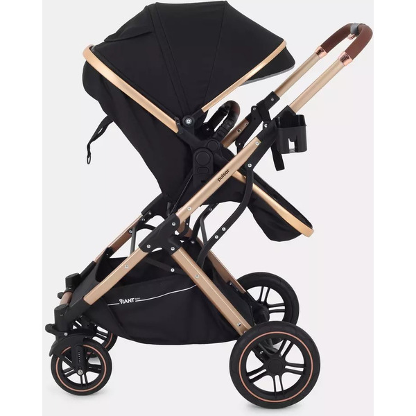 Детская универсальная коляска Rant Basic Pulsar Gold 2 в 1 RA160 (черный)