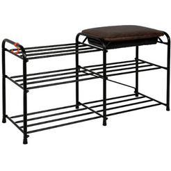 Полка для обуви ЗМИ Альфа 33 ПДОА33СЯ (черный)