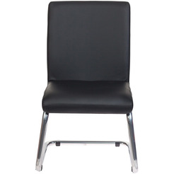 Стул офисный Бюрократ CH-250-V/BLACK (черный искусственная кожа)