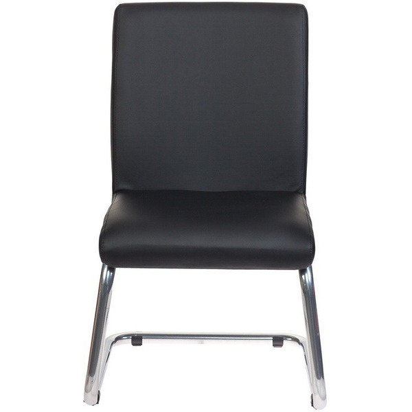 Стул офисный Бюрократ CH-250-V/BLACK (черный искусственная кожа)