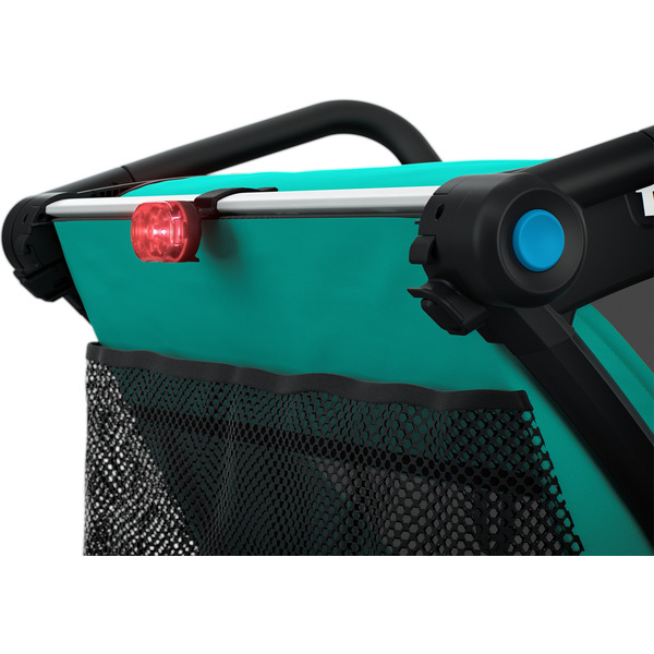 Коляска детская Thule Chariot Lite 2 10203007 Blue Grass/Black