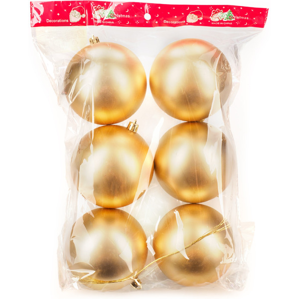 Набор новогодних шаров Ausini VT25-04017-1