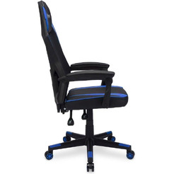 Игровое кресло Оклик 121G (черный/синий)