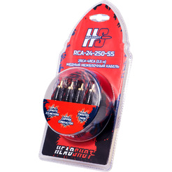 Межблочный кабель Headshot KICX Headshot RCA-24-250-SS