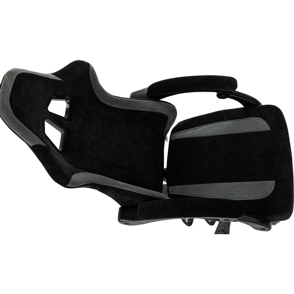 Кресло игровое Knight Wolf черный/серый