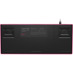 Клавиатура Logitech G Pro X TKL Rapid 920-013255 (розовый, с гравировкой)