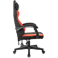 Кресло игровое ZOMBIE Rudger (черный/красный)