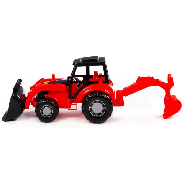 Экскаватор Полесье Мастер 24439 (красный/черный)