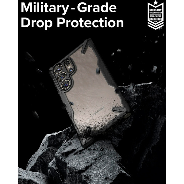 Чехол Ringke FUSION X для Galaxy S24 Ultra BLACK