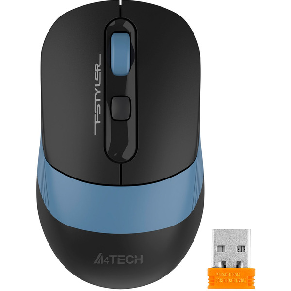 Мышь A4Tech Fstyler FB10CS (черный/синий)