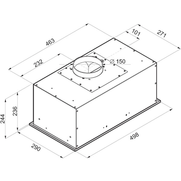 Вытяжка MAUNFELD Crosby Power 50 (черный)
