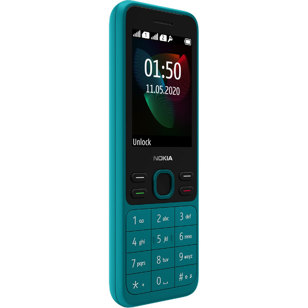 Телефон Nokia 150 Dual sim бирюзовый (TA-1235)