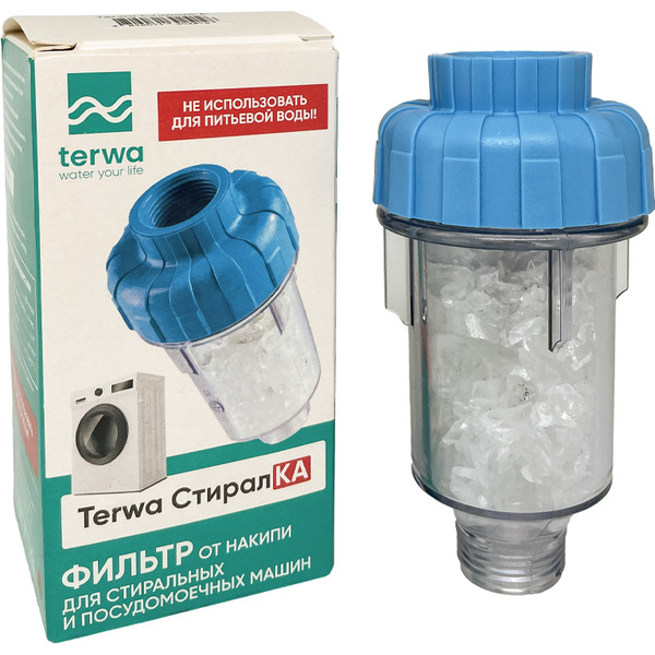 Фильтр от накипи для стиральных и посудомоечных машин Terwa 50808 (СтиралКА)