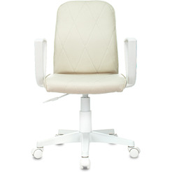 Кресло Бюрократ CH-W327 (слоновая кость)