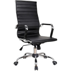 Кресло офисное SITUP MIX 36 (Newport) Chrome (экокожа Black)