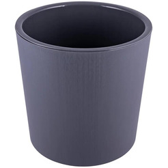 Горшок для цветов с дренажной вставкой Полимербыт Genius 3,9л 4376505
