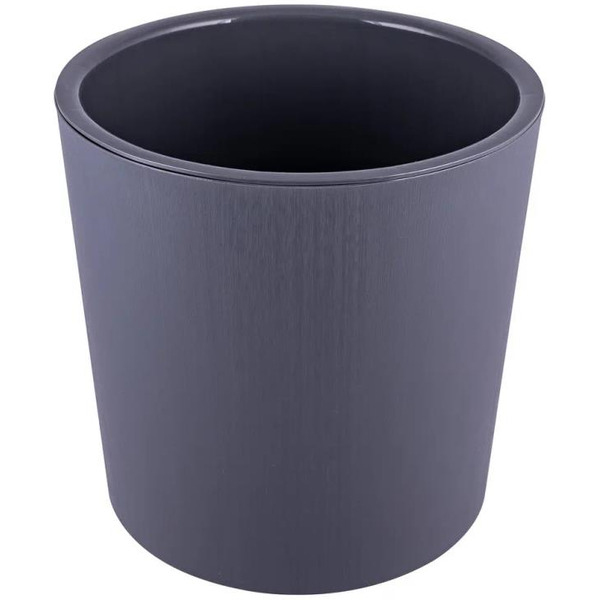 Горшок для цветов с дренажной вставкой Полимербыт Genius 3,9л 4376505